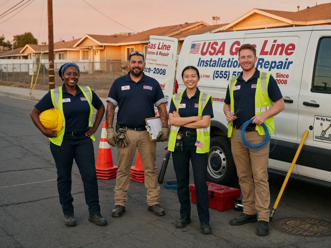 Gas Line Installation company in Menlo Park, CA